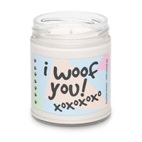 I Woof You! Dog Candle