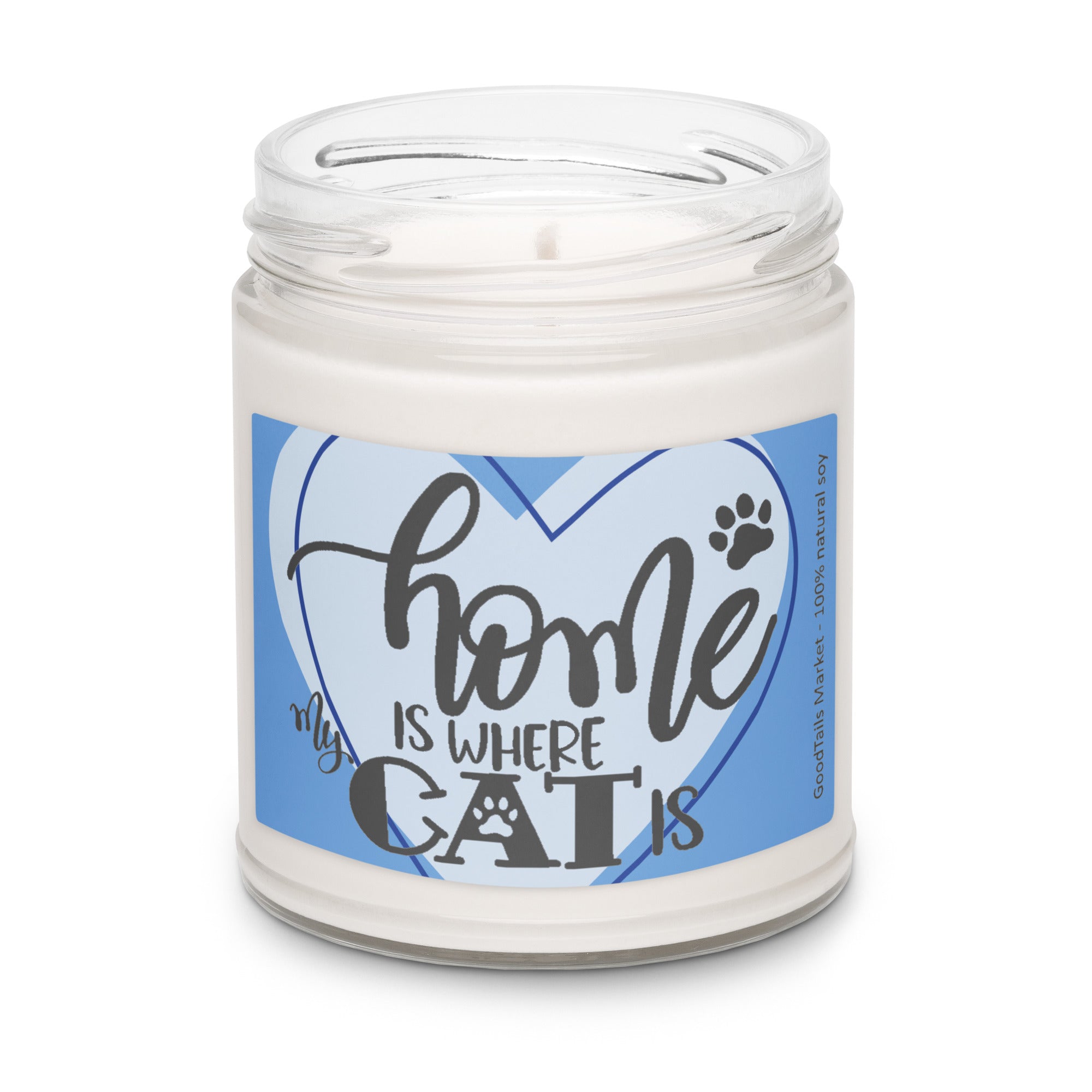 Home is Where My Cat is Candle