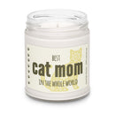 Best Cat Mom in the Whole World Candle