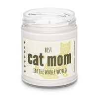 Best Cat Mom in the Whole World Candle