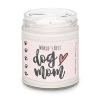 World's Best Dog Mom Candle