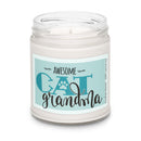Awesome Cat Grandma Candle