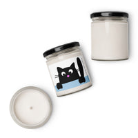 Peeking Cats Candle