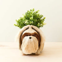 Shih Tzu Planter - Dog Plant Basket | LIKHÂ