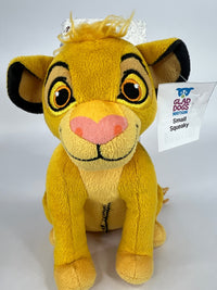 Small Squeaky & NO Squeak 'Toon Town Dog Toy from Pop Culture: 6"-7"