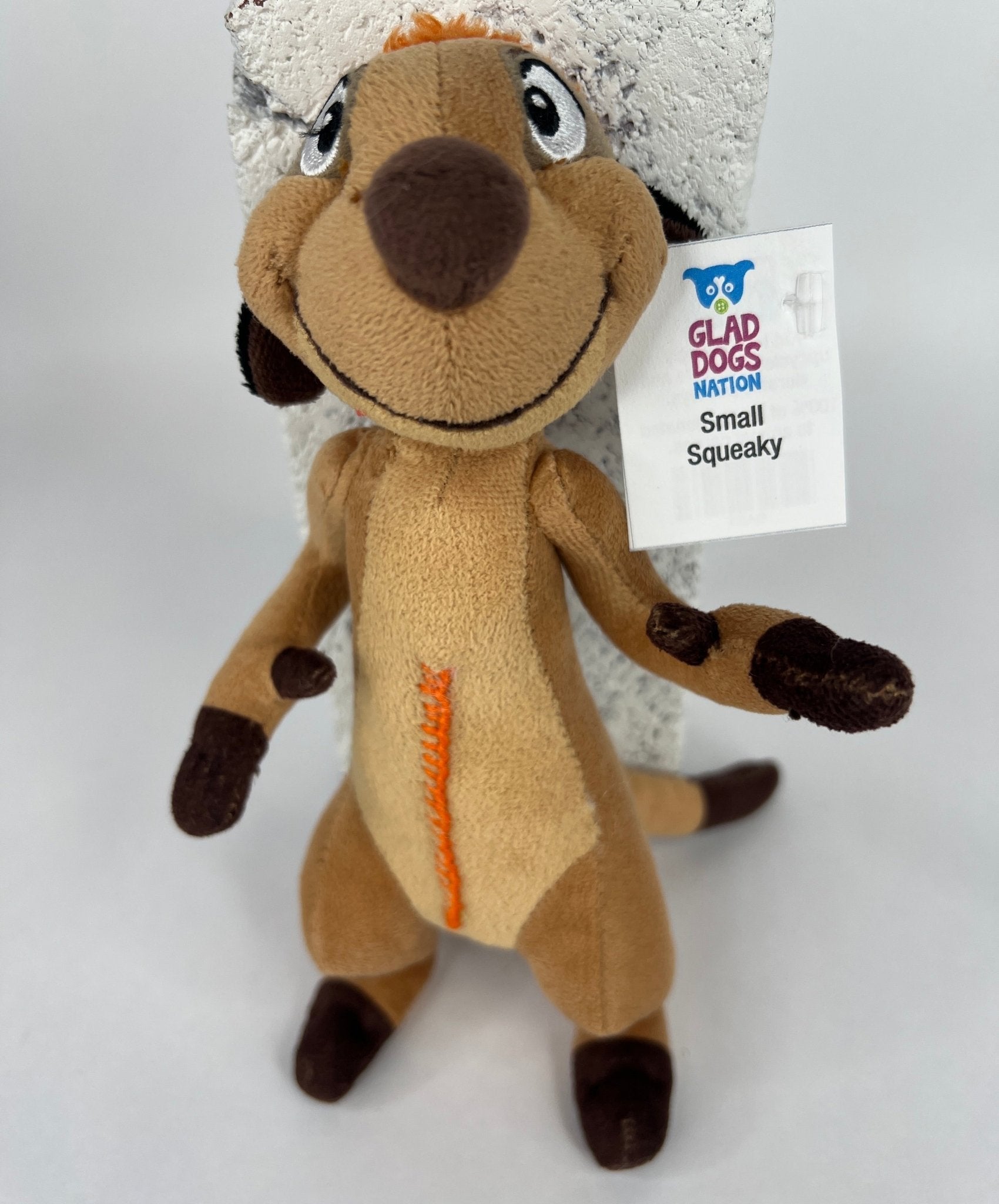 Small Squeaky & NO Squeak 'Toon Town Dog Toy from Pop Culture: 6"-7"
