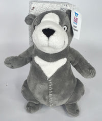 Small NO SQUEAK Plush Dog Toys - Dogs 10-30 lbs