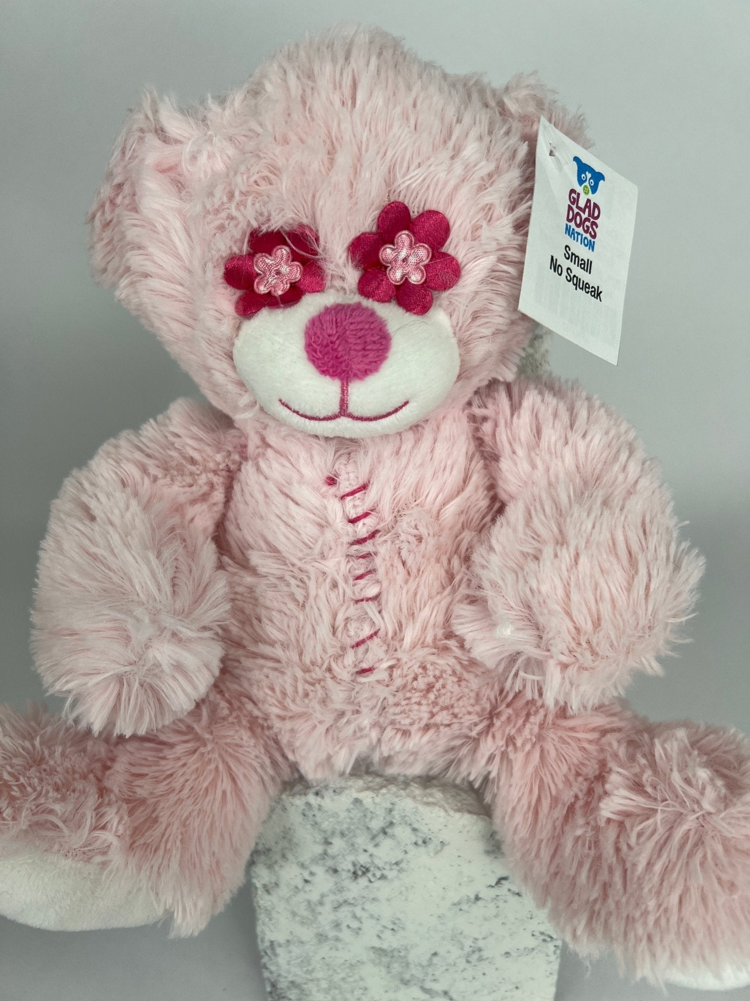 Small NO SQUEAK Plush Dog Toys - Dogs 10-30 lbs