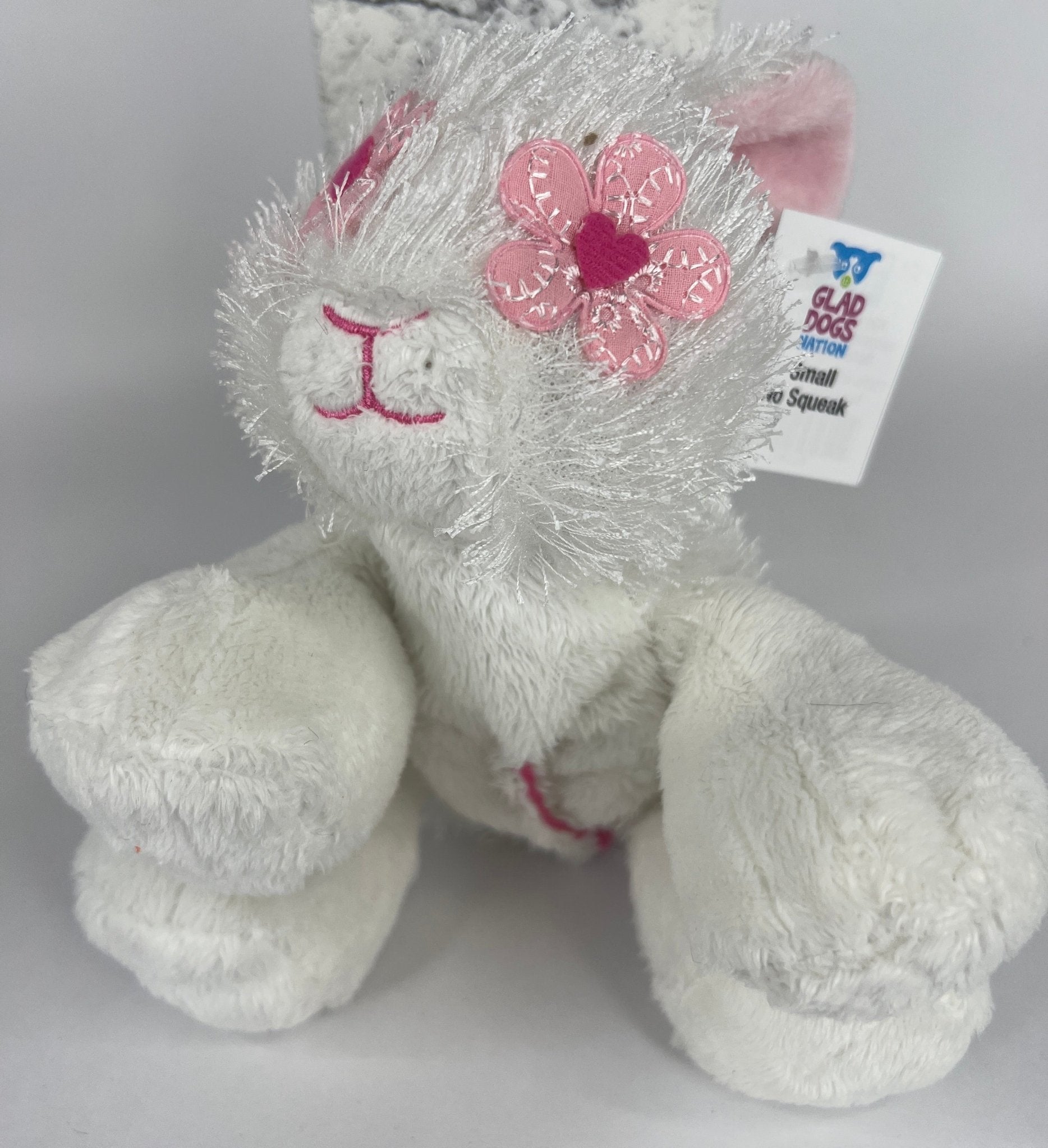 Small NO SQUEAK Plush Dog Toys - Dogs 10-30 lbs