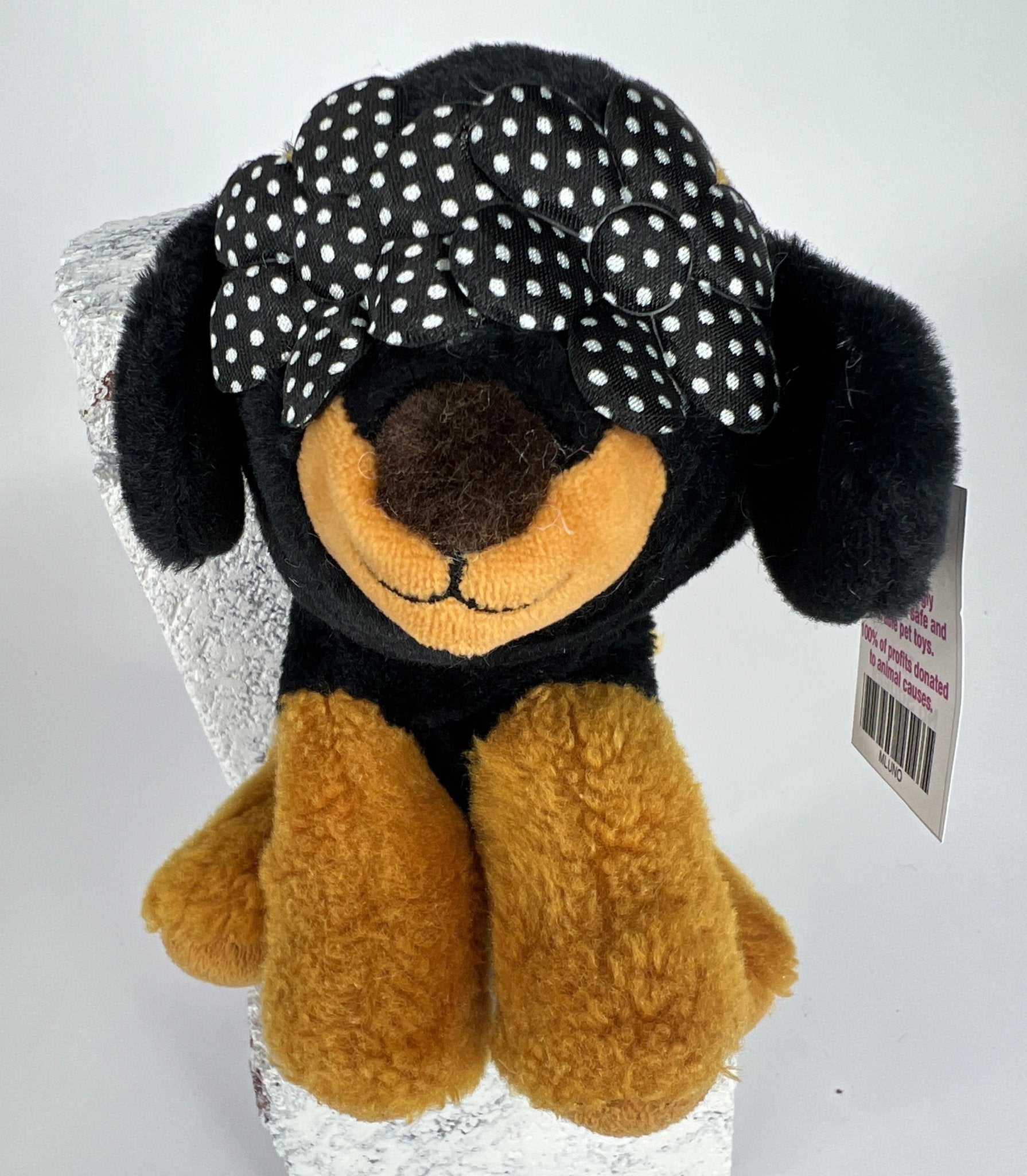Small NO SQUEAK Plush Dog Toys - Dogs 10-30 lbs