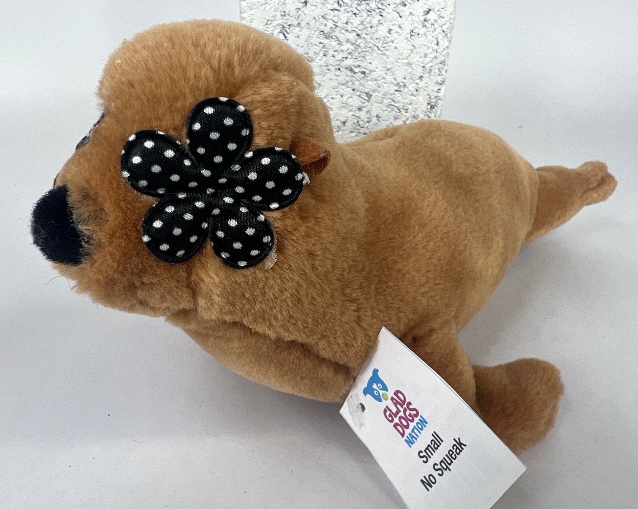 Small NO SQUEAK Plush Dog Toys - Dogs 10-30 lbs