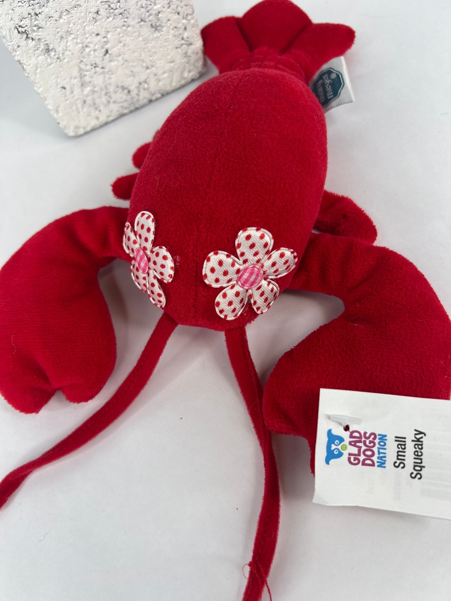 Small Stuffed SQUEAKY Dog & Puppy Toys / 10-30 lbs.