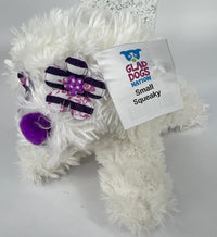 Small Stuffed SQUEAKY Dog & Puppy Toys / 10-30 lbs.
