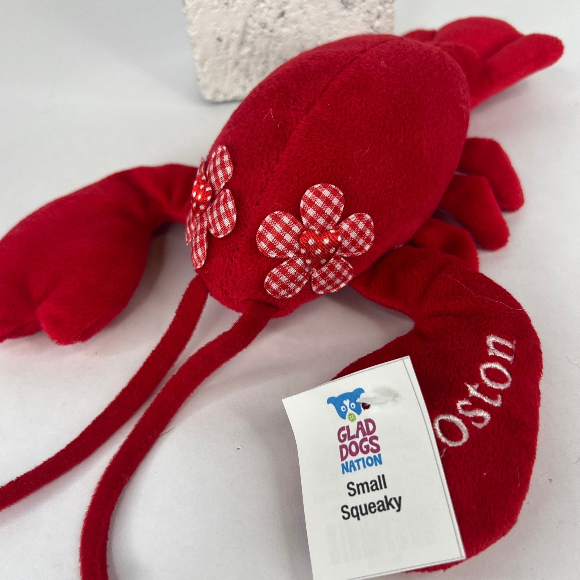 Small Stuffed SQUEAKY Dog & Puppy Toys / 10-30 lbs.