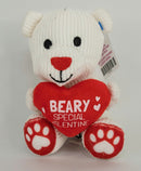 SMALL & TINY Hearts, Love & Candy Pet Toys: Squeak & NO SQUEAK