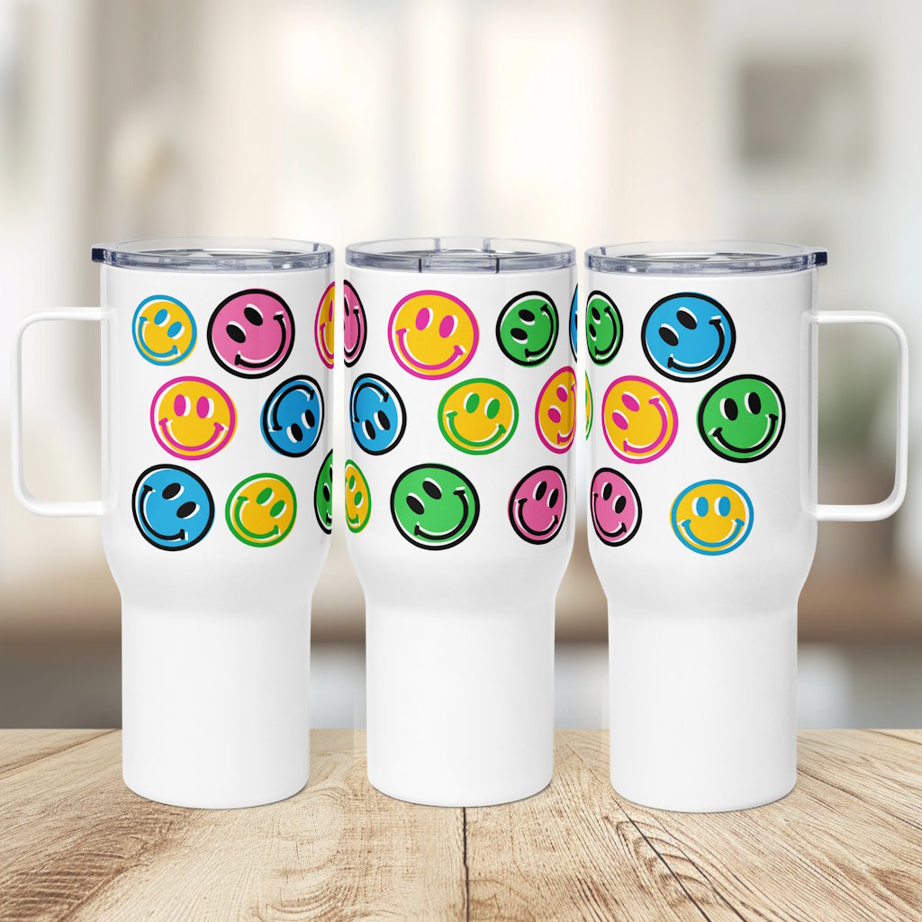 Smileys Travel Mug