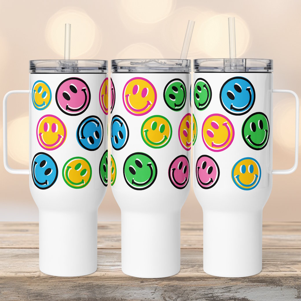 Smileys Travel Mug