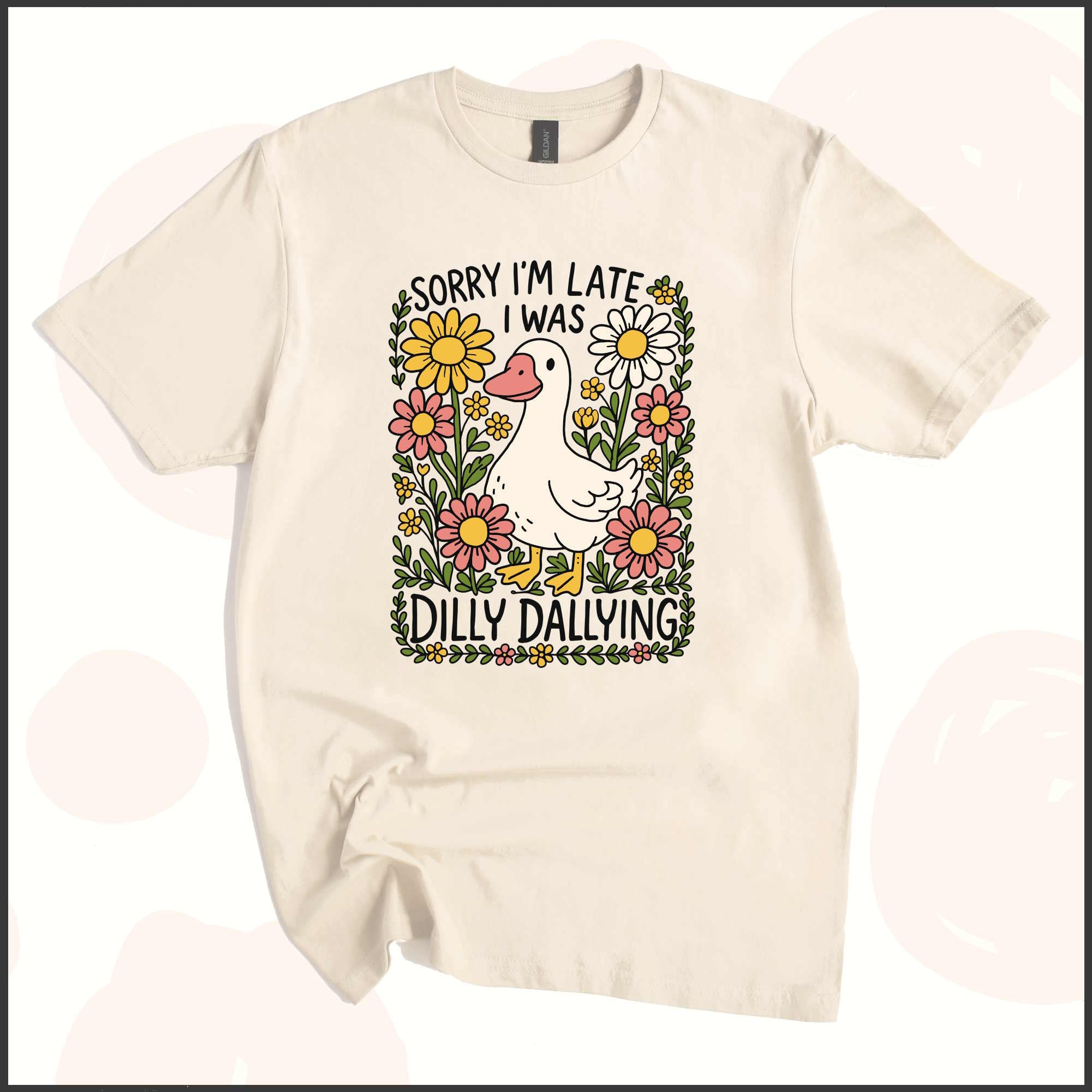 Sorry I'm Late, I was Dilly-Dallying Unisex Youth T-shirt