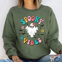 Spooky Vibes Halloween Sweatshirt