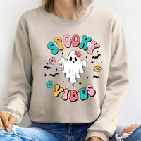 Spooky Vibes Halloween Sweatshirt
