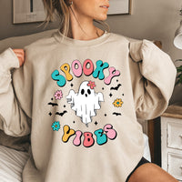Spooky Vibes Halloween Sweatshirt