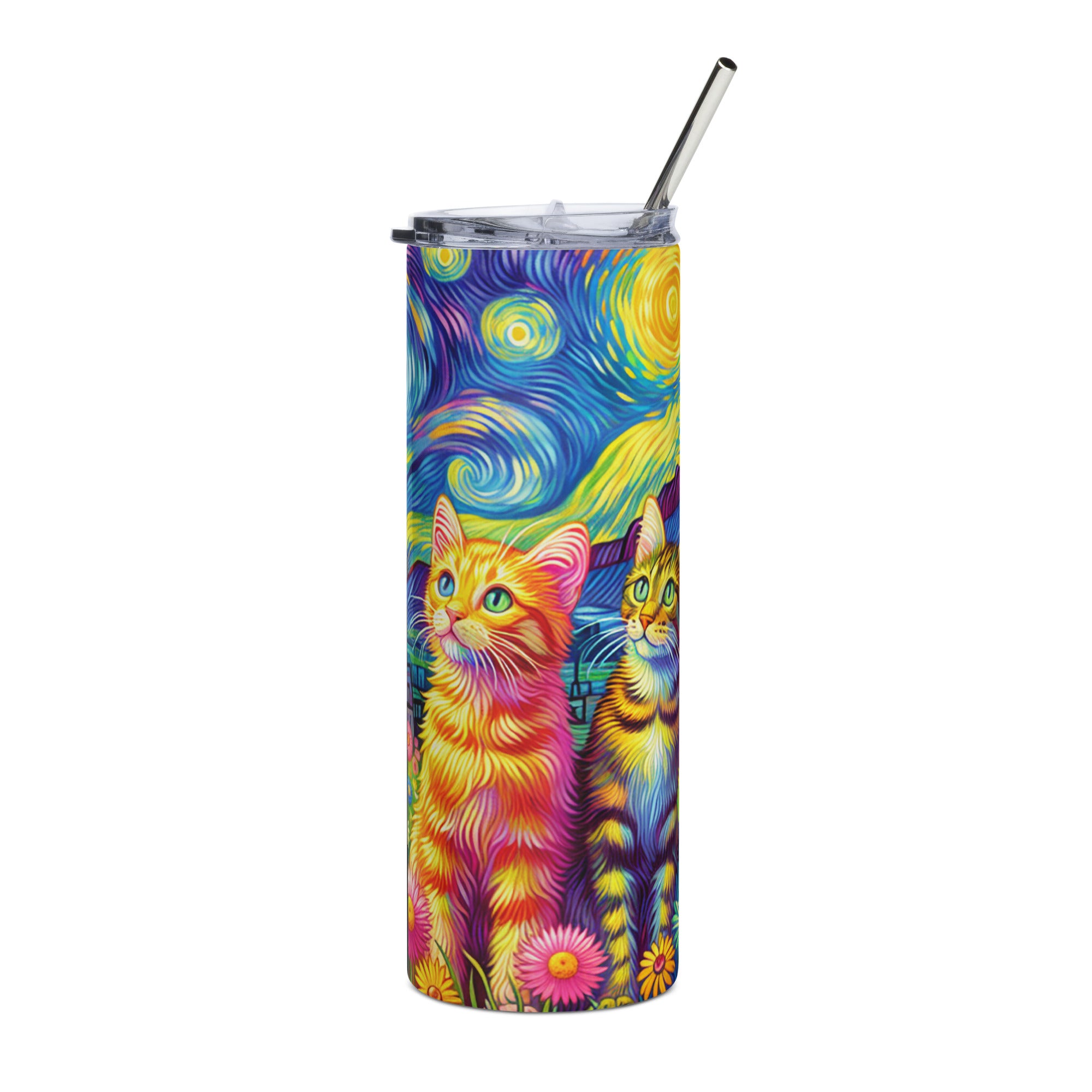 Colorful Cats Tumbler