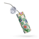 Retro Flowers Tumbler