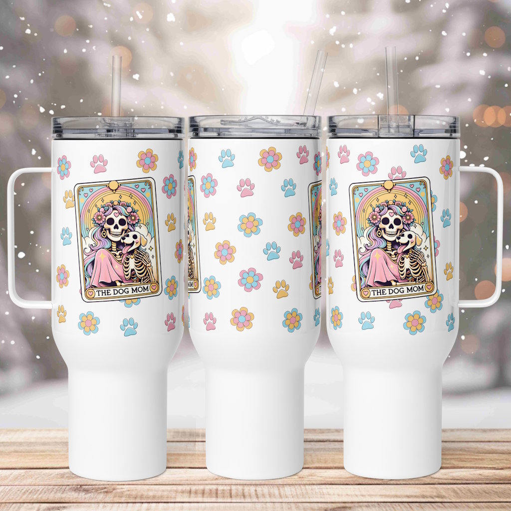 Dog Mom Travel Mug