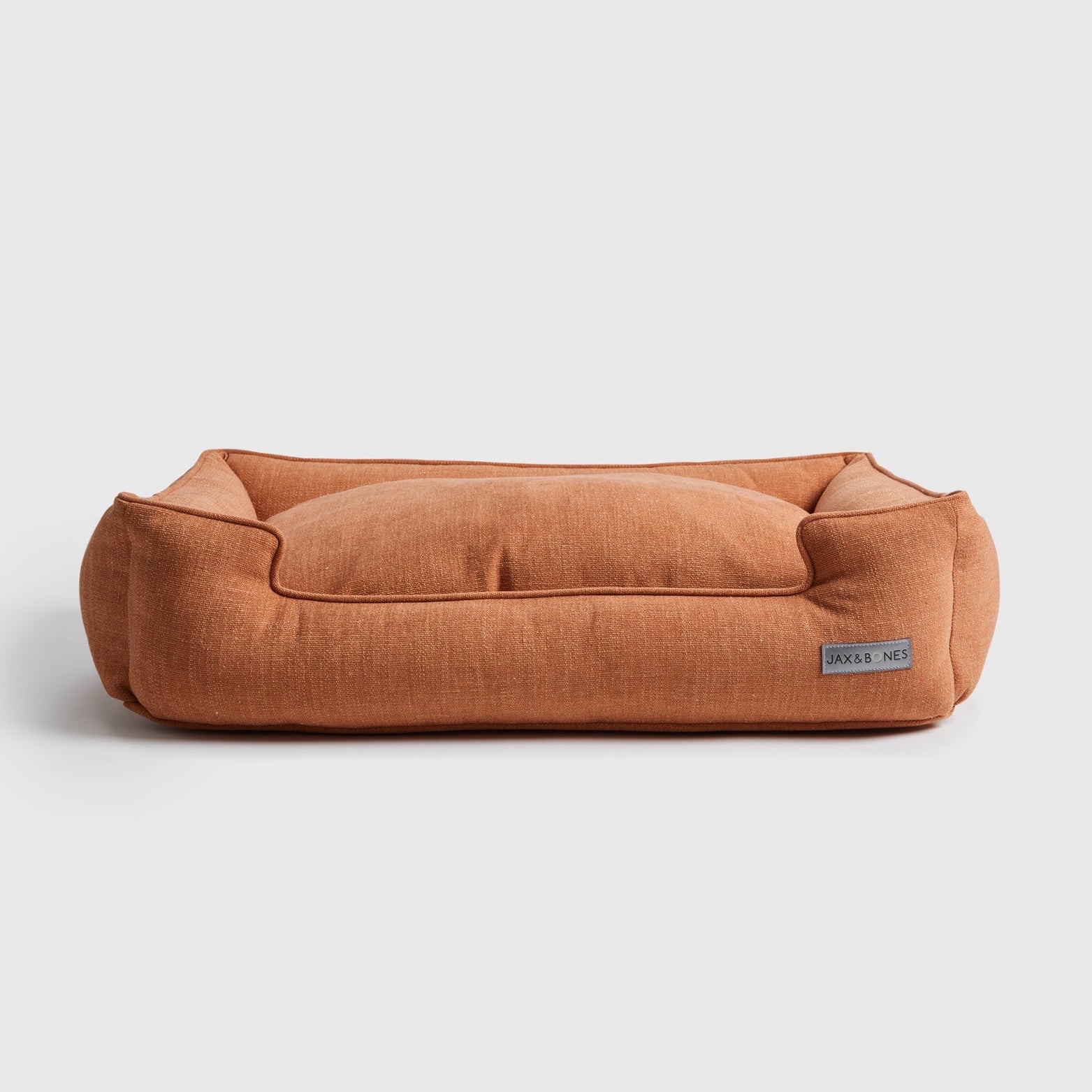 Warby Terracotta Lounge Dog Bed by Jax & Bones