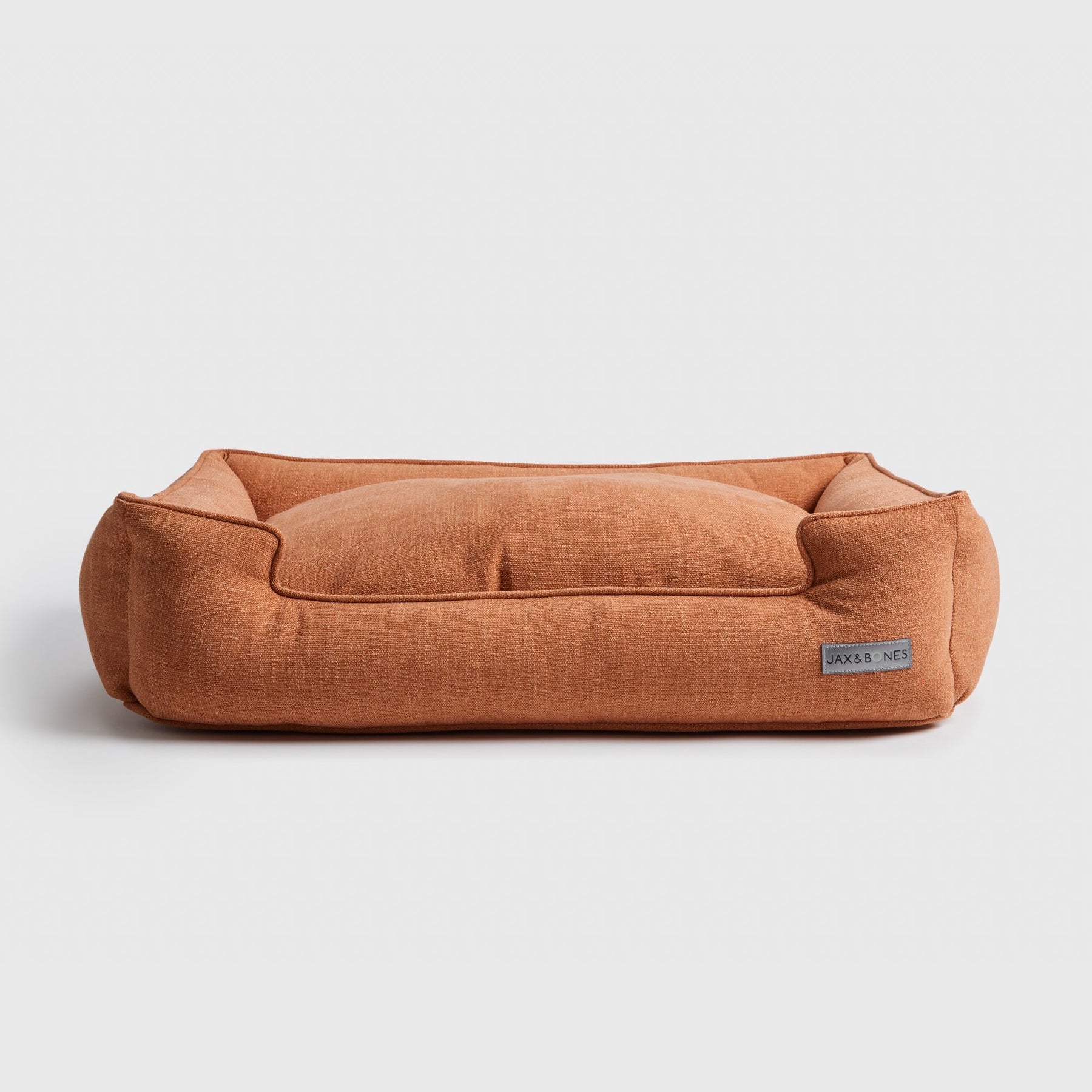 Warby Terracotta Lounge Dog Bed by Jax & Bones