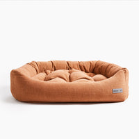 Warby Terracotta Napper Dog Bed by Jax & Bones