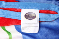 Rainbow Stripes Soft Plush Fleece Blanket