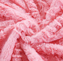 Pink Rose Buds Soft Plush Sherpa Blanket