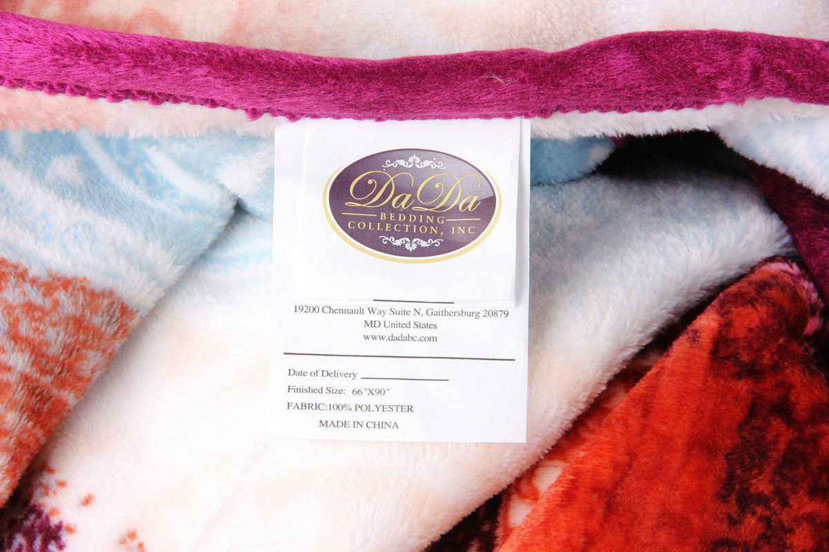 Paisley Dreams Soft Plush Fleece Blanket