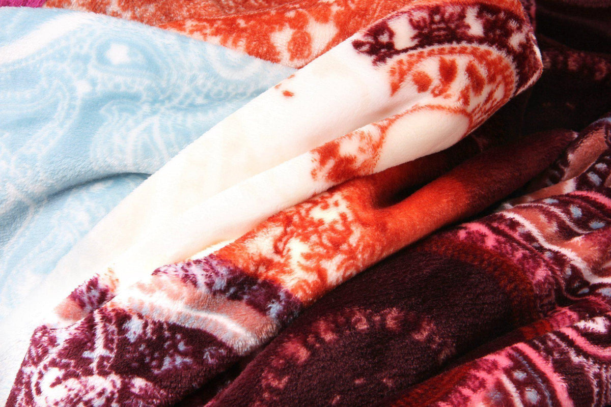Paisley Dreams Soft Plush Fleece Blanket