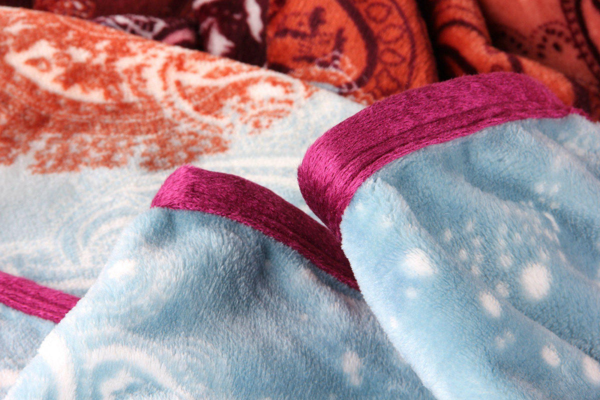 Paisley Dreams Soft Plush Fleece Blanket