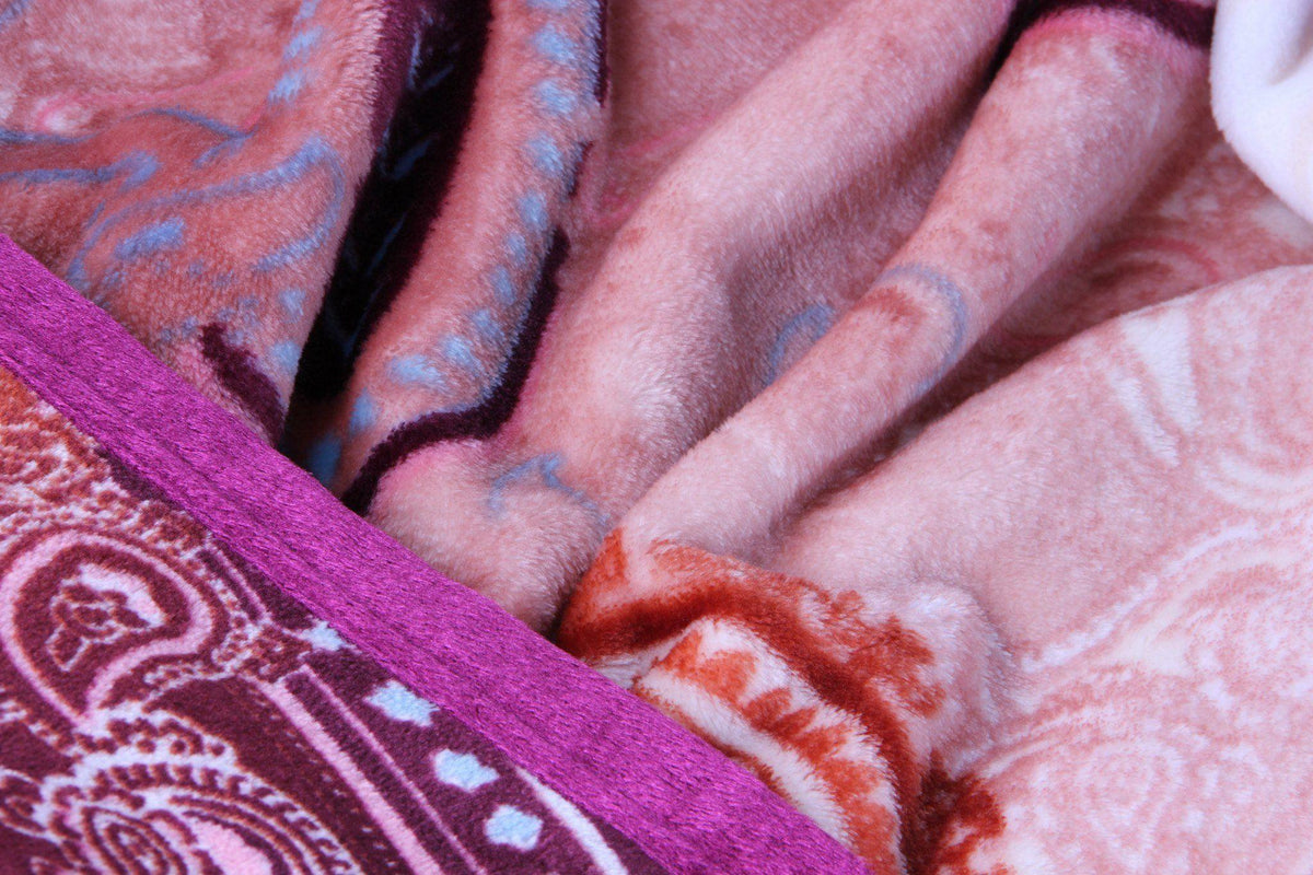 Paisley Dreams Soft Plush Fleece Blanket