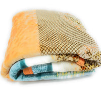 Papaya Plush Fleece Blanket