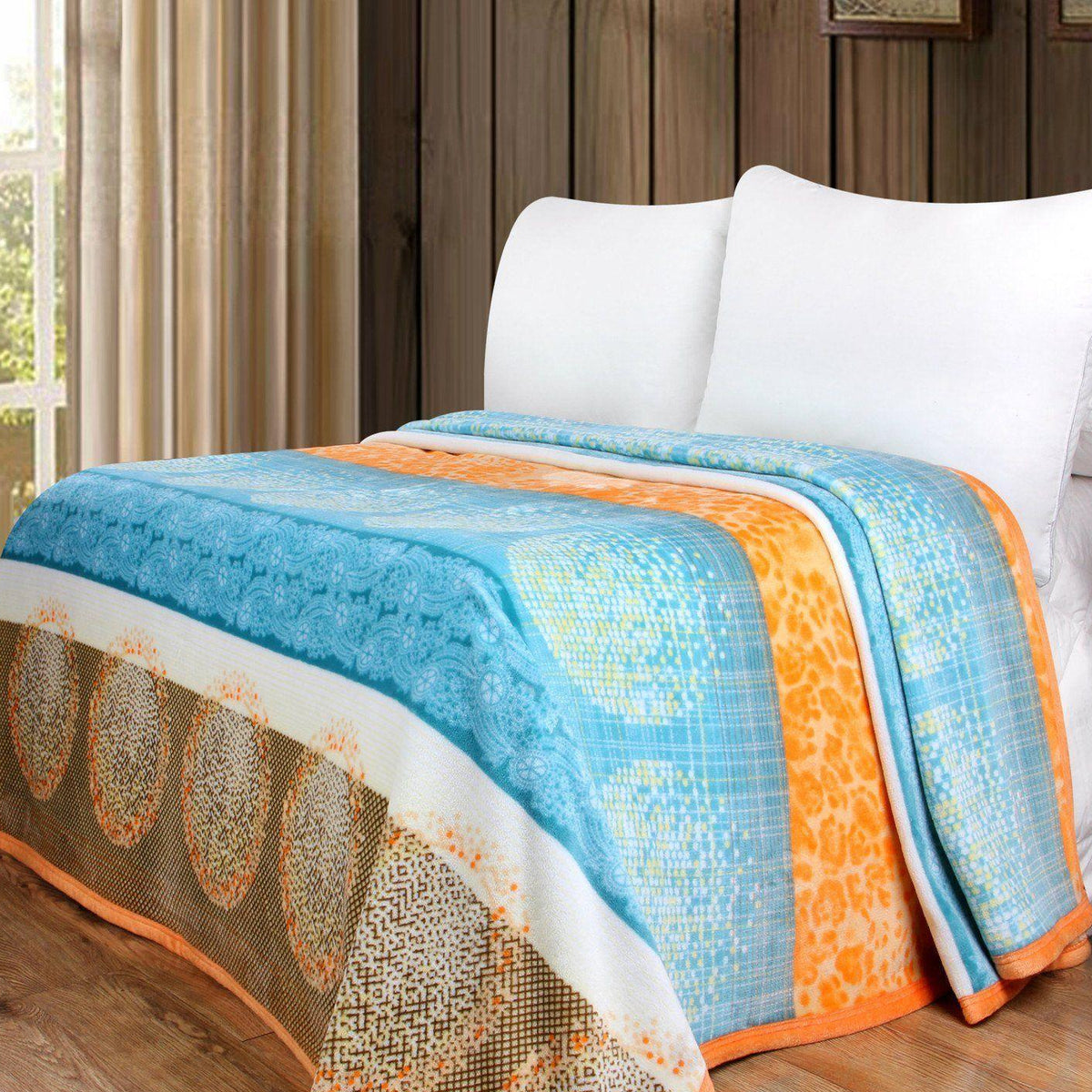 Papaya Plush Fleece Blanket