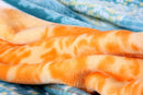 Papaya Plush Fleece Blanket