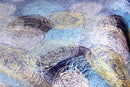 Blue Abstract Soft Plush Fleece Blanket