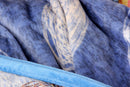 Blue Abstract Soft Plush Fleece Blanket