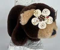 Tiny NO SQUEAK Stuffed Pet Toy