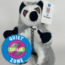 Tiny NO SQUEAK Stuffed Pet Toy