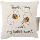 Honeybee "baBEE" Tooth Fairy Pillow by Primitives by Kathy