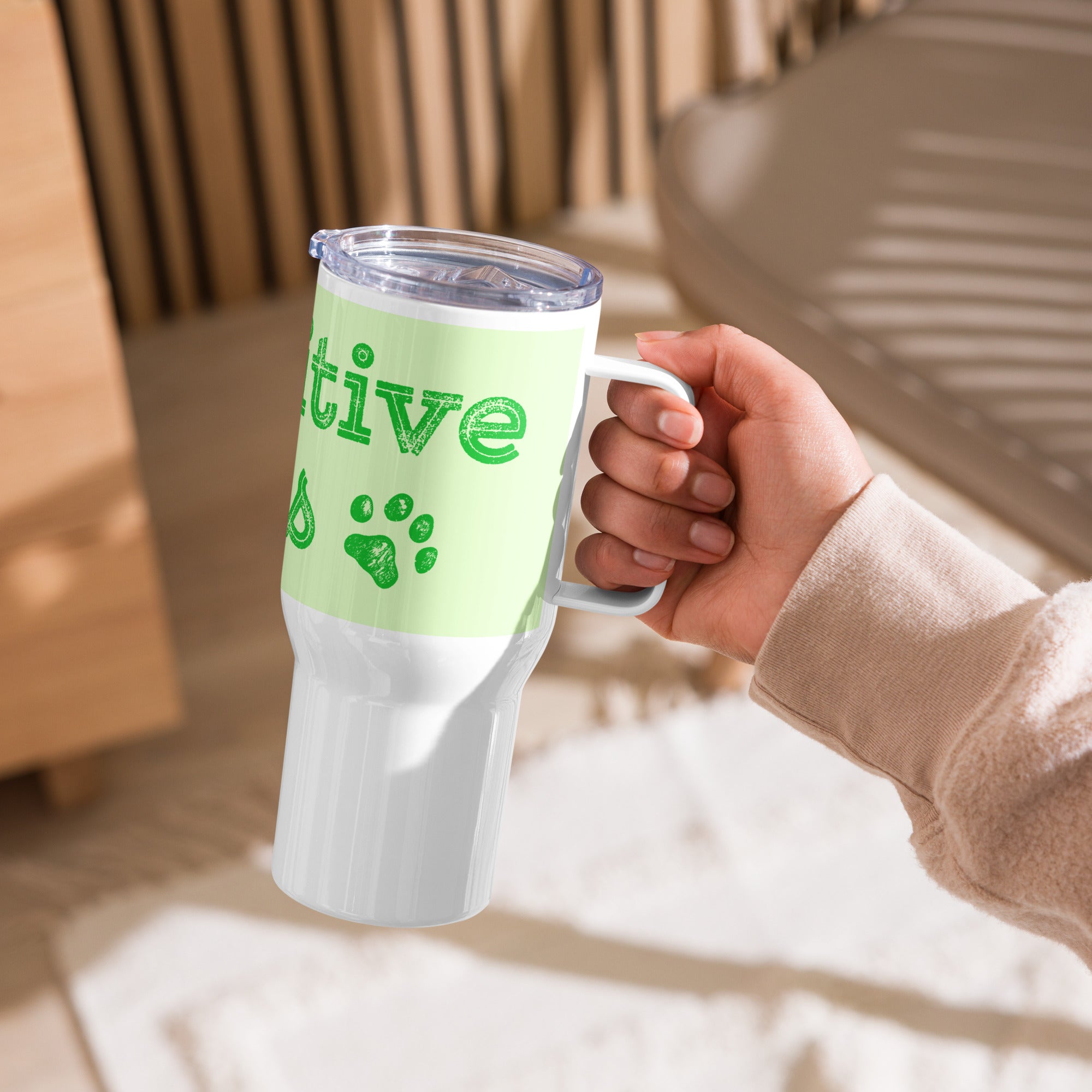 Pawsitive Vibes Travel Mug