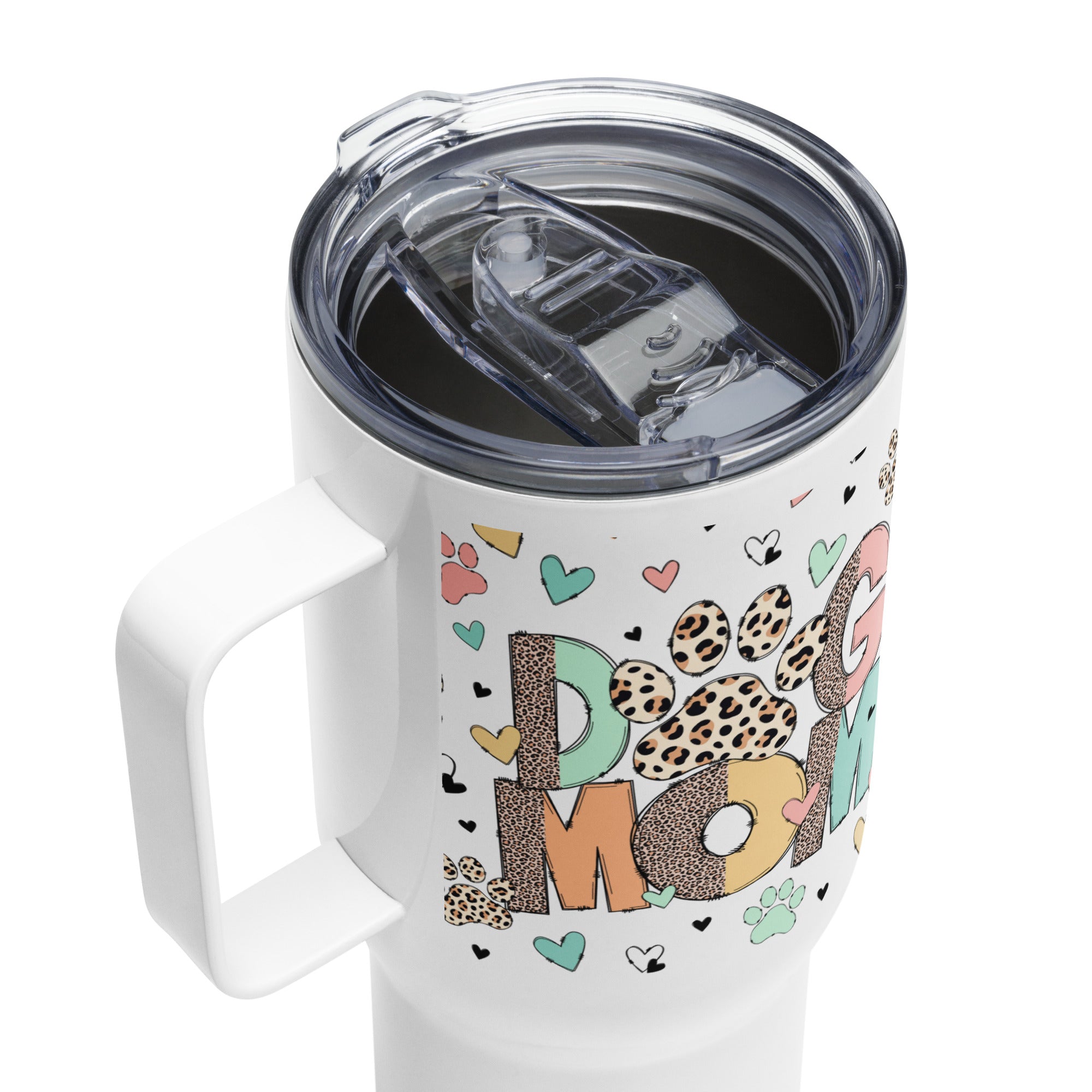 Dog Mom Travel Mug