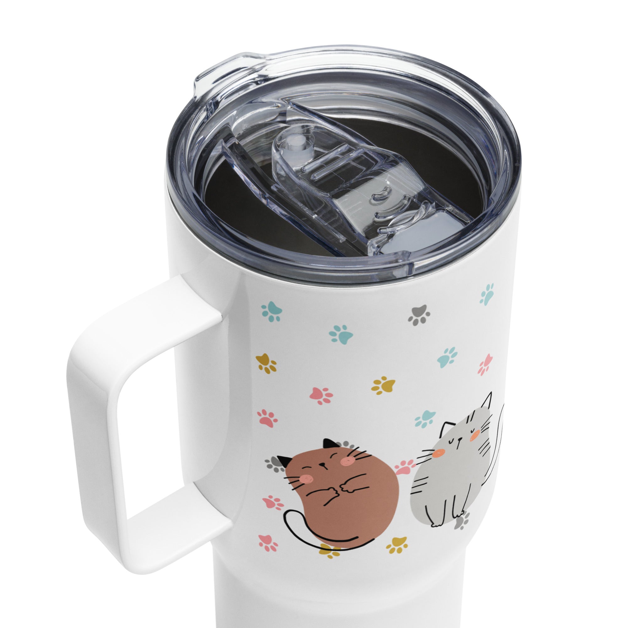 Fat Cats Travel Mug