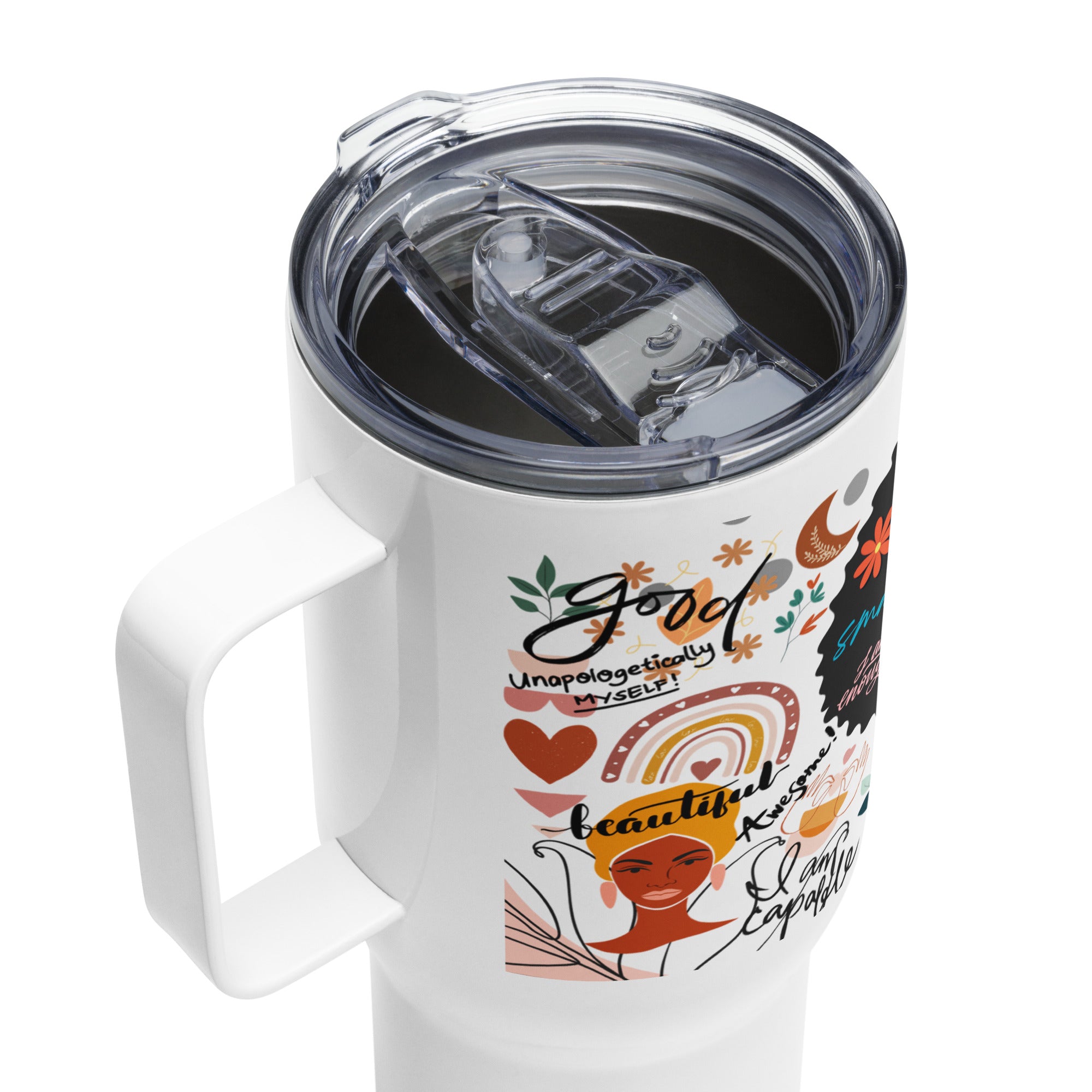 I am Beautiful Travel Mug