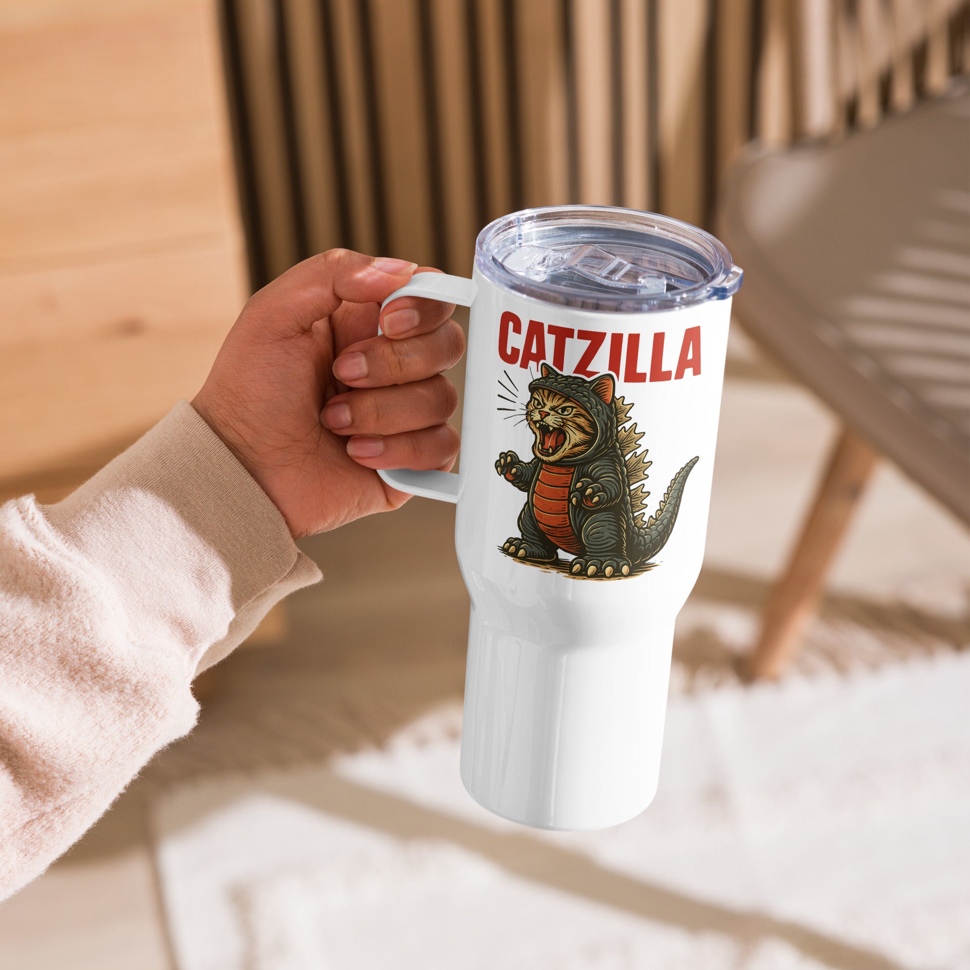 Catzilla Travel Mug